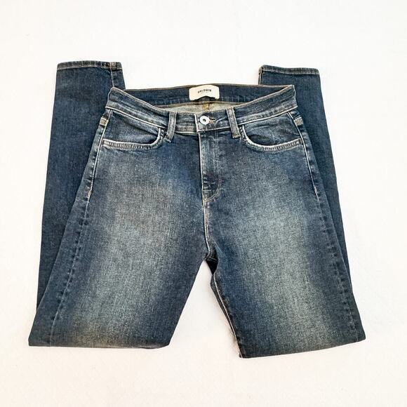 Baldwin Karlie High Rise Cropped Skinny Dark Wash Denim Jeans Size 27 - Picture 7 of 10